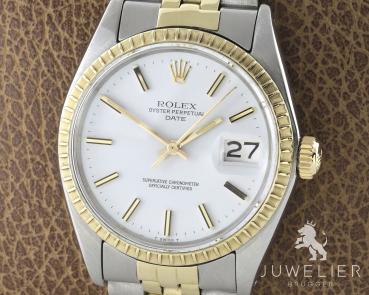 Rolex Date 34mm Stahl / Gold Automatik Bicolor